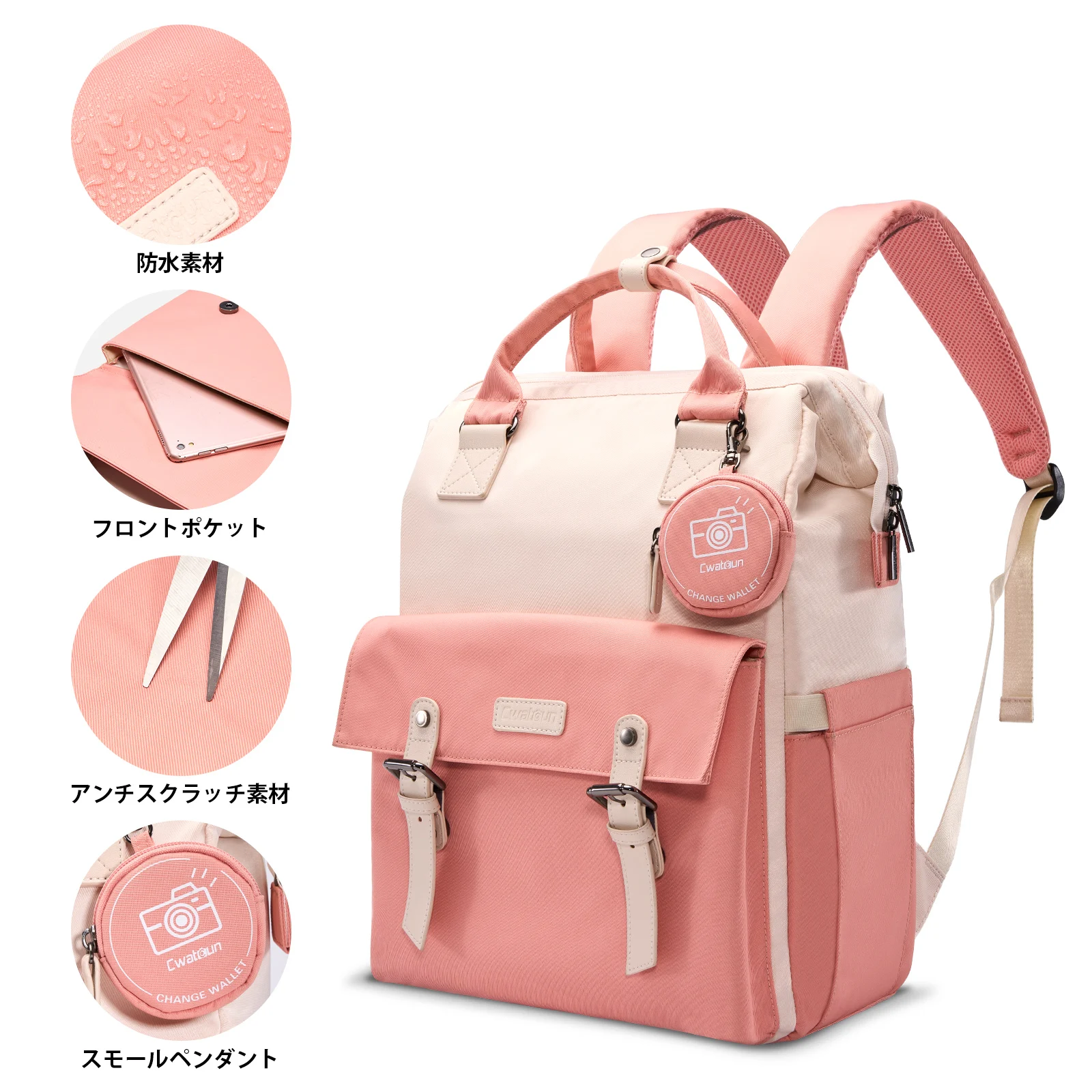 حقيبة كاميرا ذات سعة كبيرة ، مقاومة للماء ، تخزين ، كتف مزدوج ، عدسة واحدة ، حقيبة كاميرا عاكسة