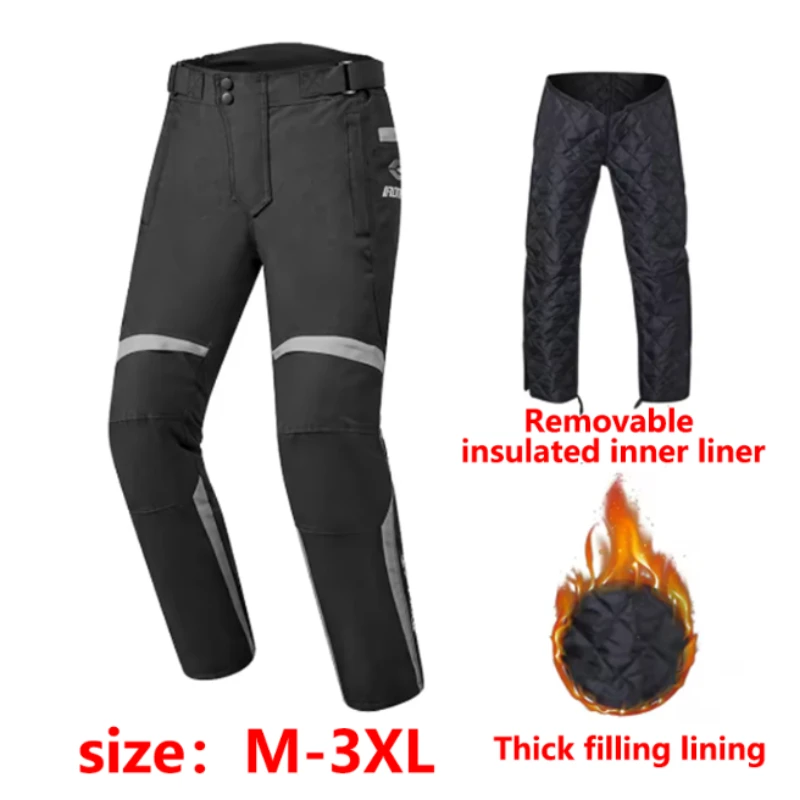 

Зимние ветрозащитные водонепроницаемые мотоциклетные брюки мужские брюки для мотокросса дышащие светоотражающие мотоциклетные инвентарь 코미네