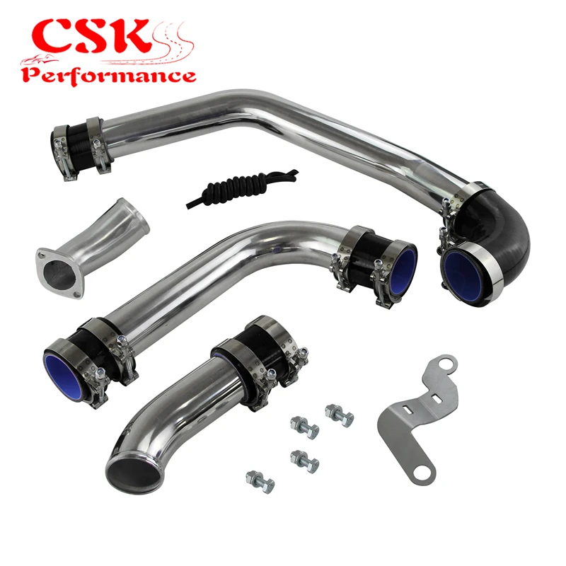 Front Mount Intercooler Polished Pipes for Mitsubishi Lancer EVO X 4B11 2.0L TurboCharged 2008-2015