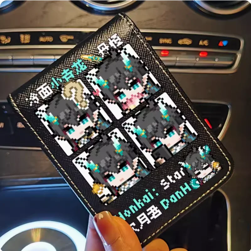 

Anime Honkai: Star Rail Dan Heng Cartoon Fashion Wallets PU Purse Card Holder Money Bag Gift B356 Cosplay