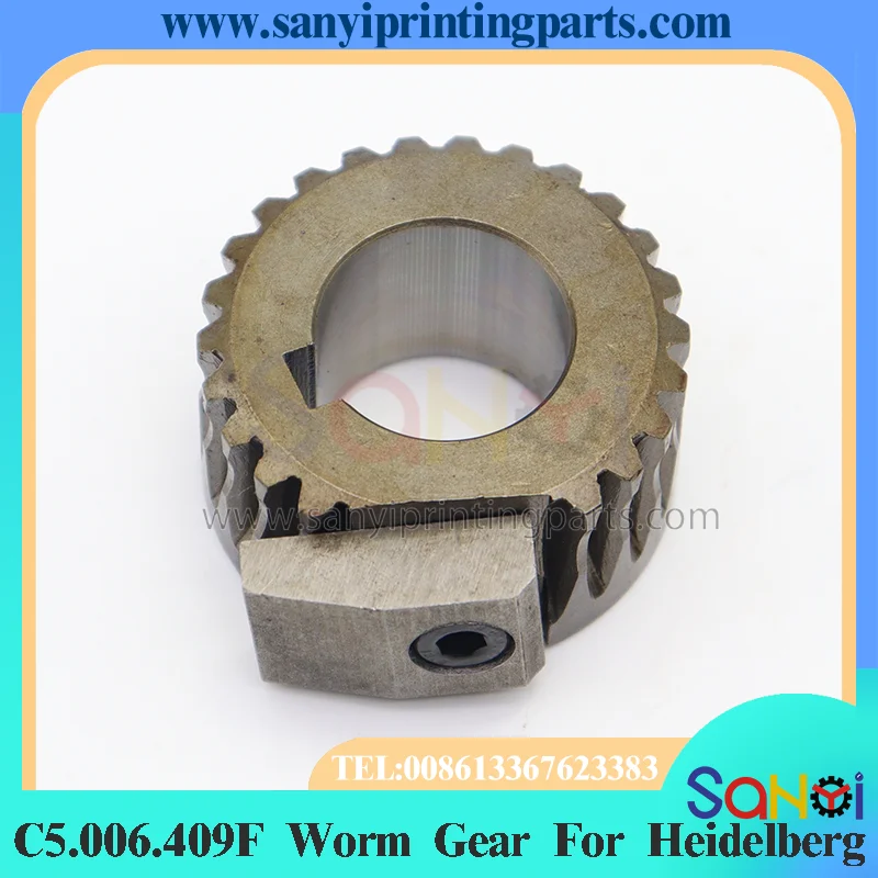 C5.006.409F Worm Gear Cpl For Heidelberg SM102 SX102 CD102 Spare Parts