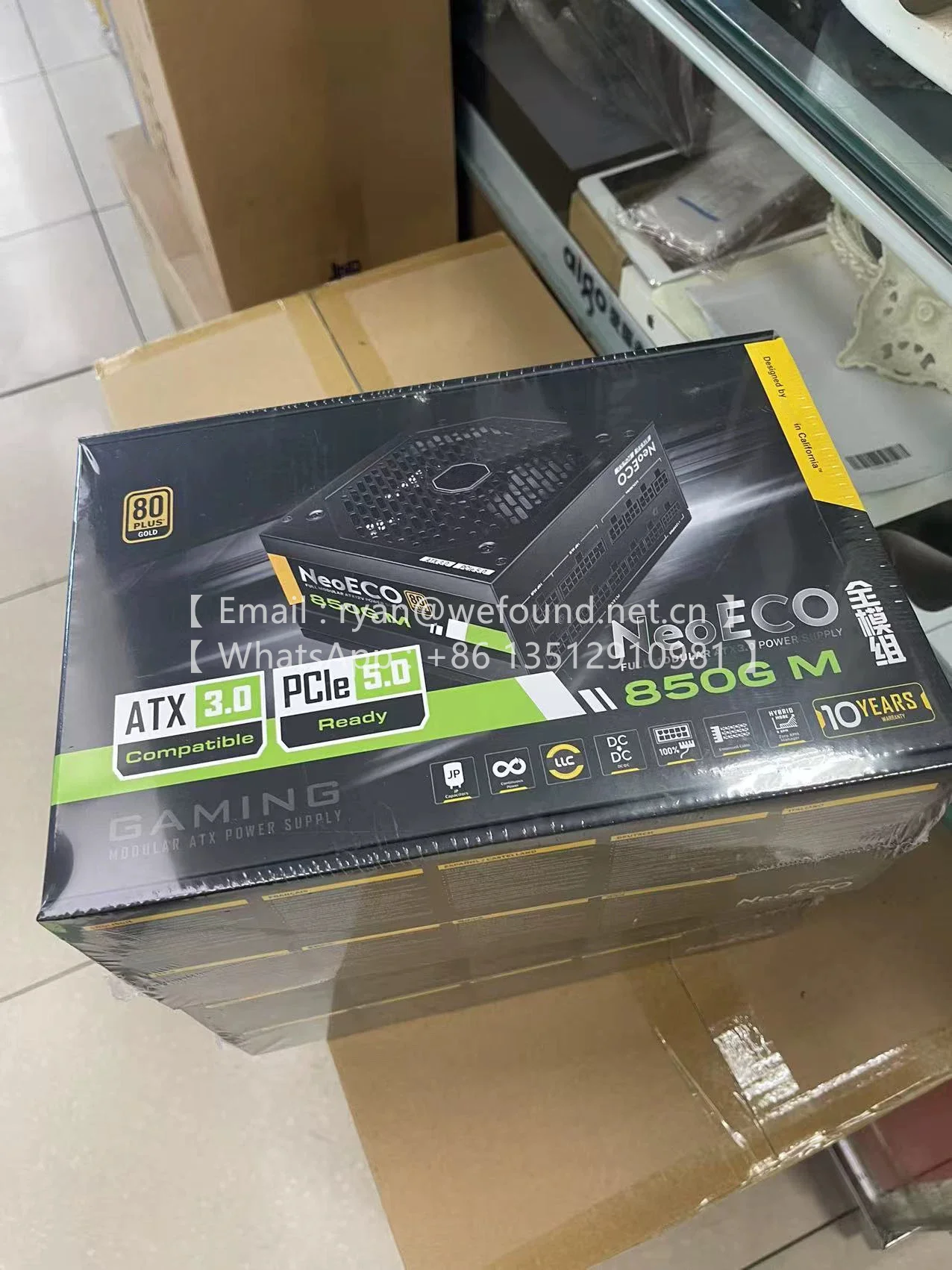 NE850G M ATX 3.1 Full-Modular Gaming ATX 850W