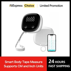 Smart Body Tape Measure New Body Chest Waist Hip Arm Leg Soft Tape Measure CM Inch Double Scale Measuring Tapes with App