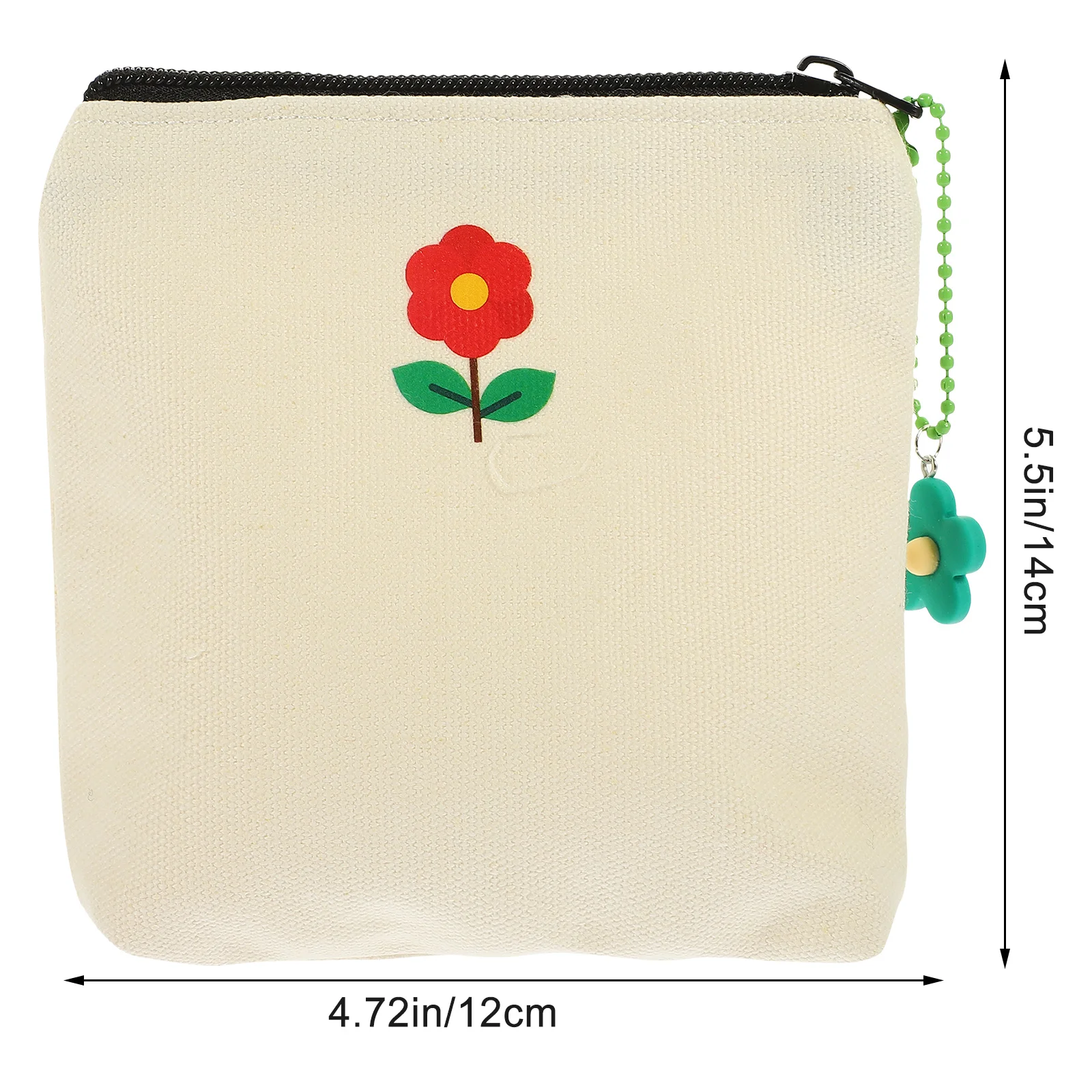 1 pc Canvas Storage Bag Pendant Lightweight Mini Organizer Portable Coin Pouch Wallet Small Size Sail Cloth Practical