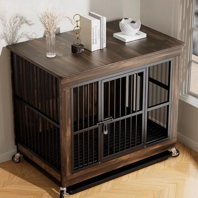 New type of dog cage, large dog bold thickened medium dog special cage