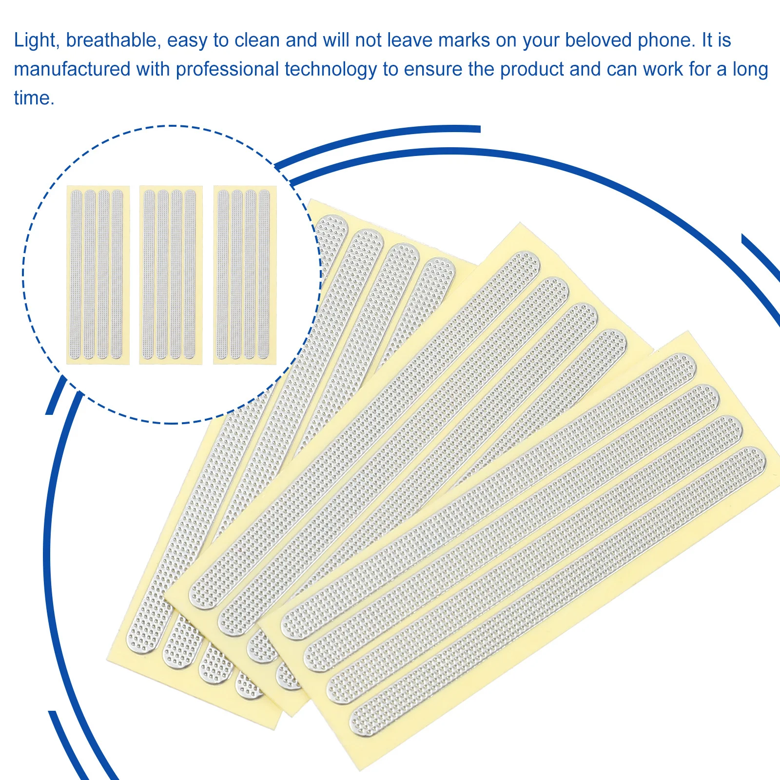 1Set Tablet Speaker Sticker Mesh Replacement Adhesive Protector Dustproof and Waterproof Fit Original Sound Unaffected