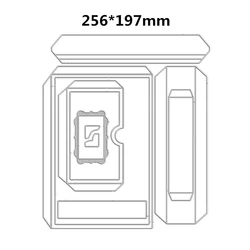 2022 3D Metal Cutting Dies Book Folded Cover Gift Box Scrapbooking Accessories Die Cut Embossing Frame Card Craft Die Set
