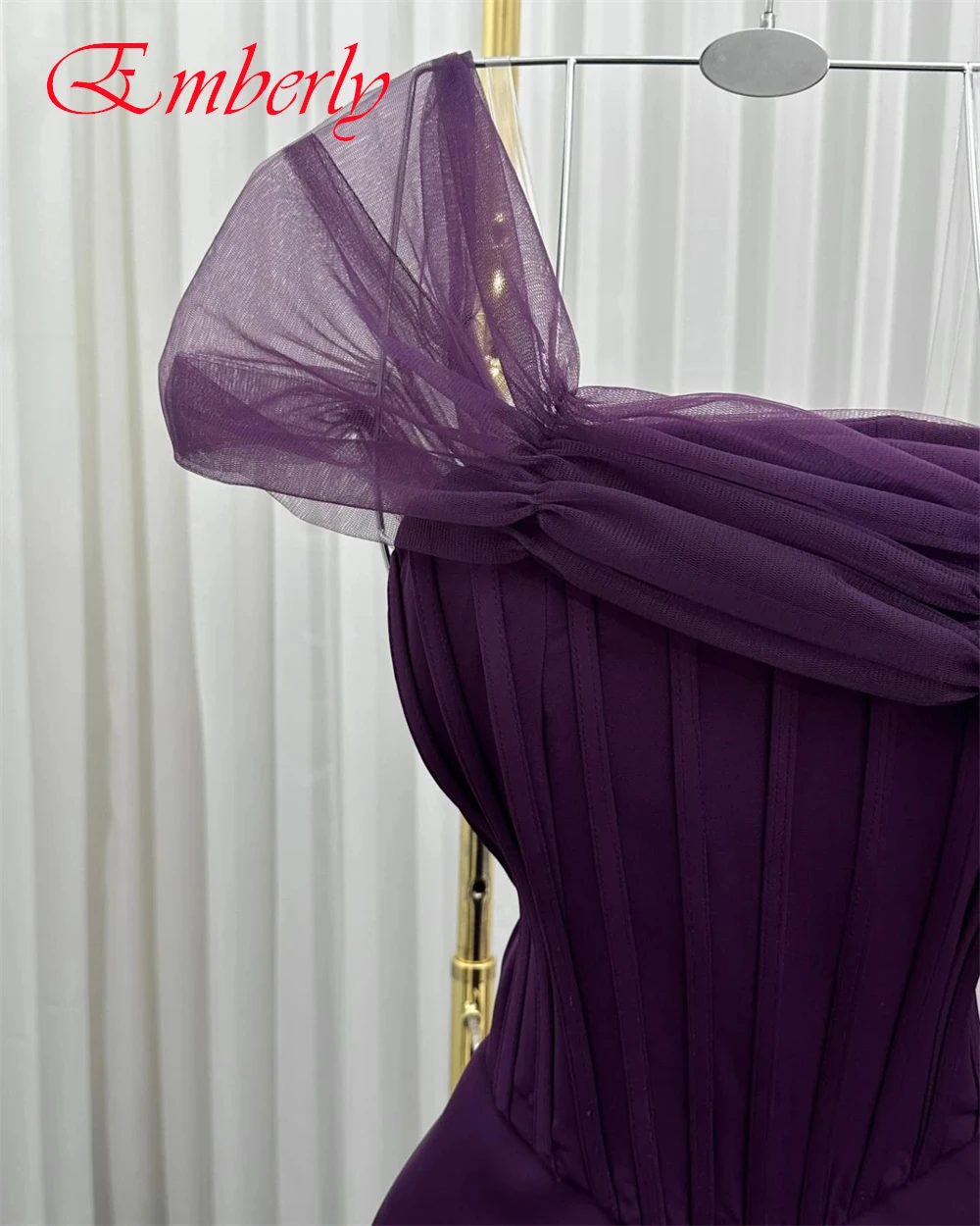 Maßgeschneidertes schlichtes Jersey-Meerjungfrau-Abendkleid, klassische Ballkleider mit U-Boot-Ausschnitt, sexy schulterfreie Kleider für besondere Anlässe