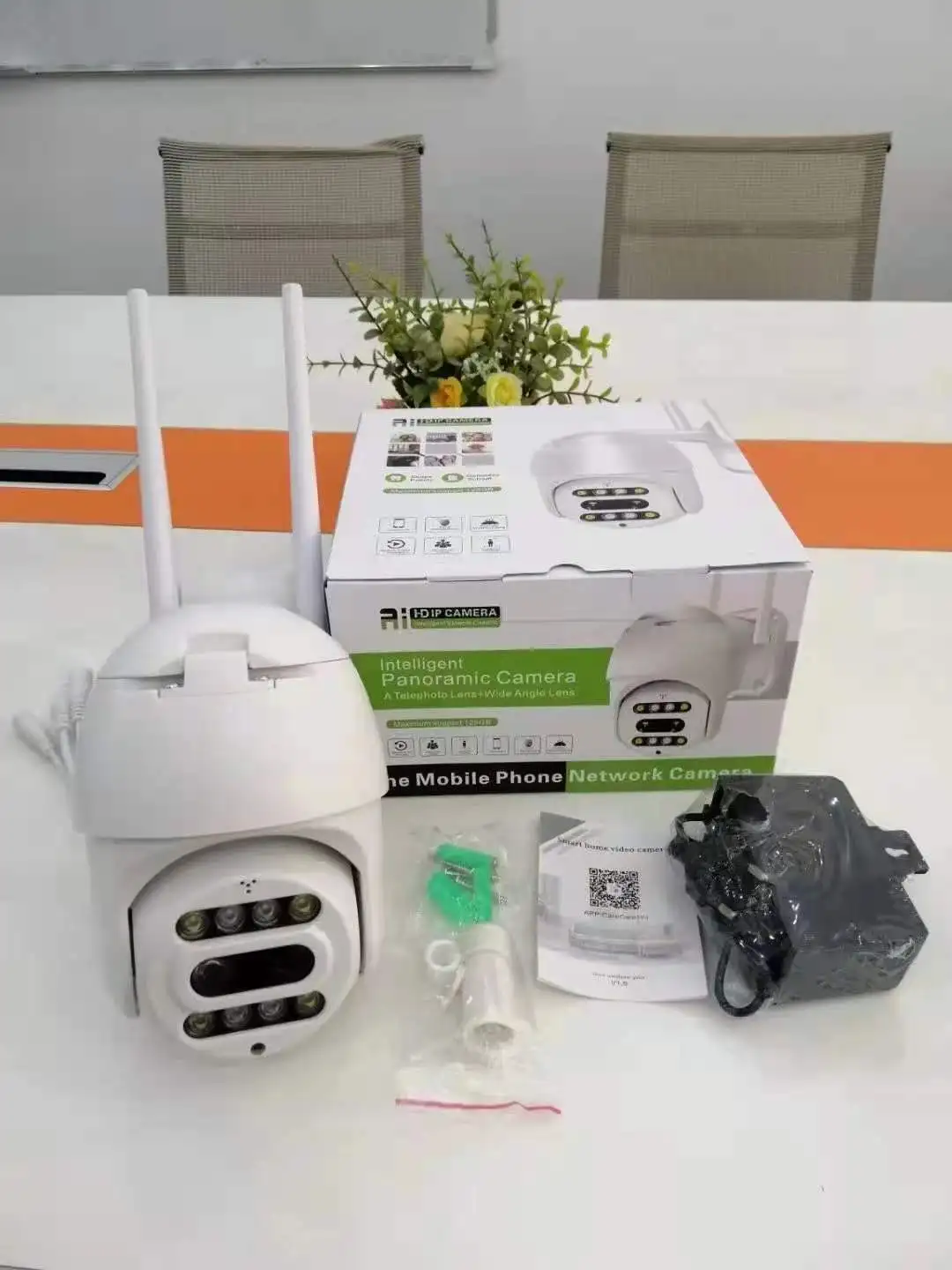 

3-мегапиксельная IP-камера с Wi-Fi, система с двумя объективами, PTZ-камера для домашней безопасности, 10-кратный зум, CCTV-камера, P2P-камера, скоростная купольная камера с автоматическим отслеживанием