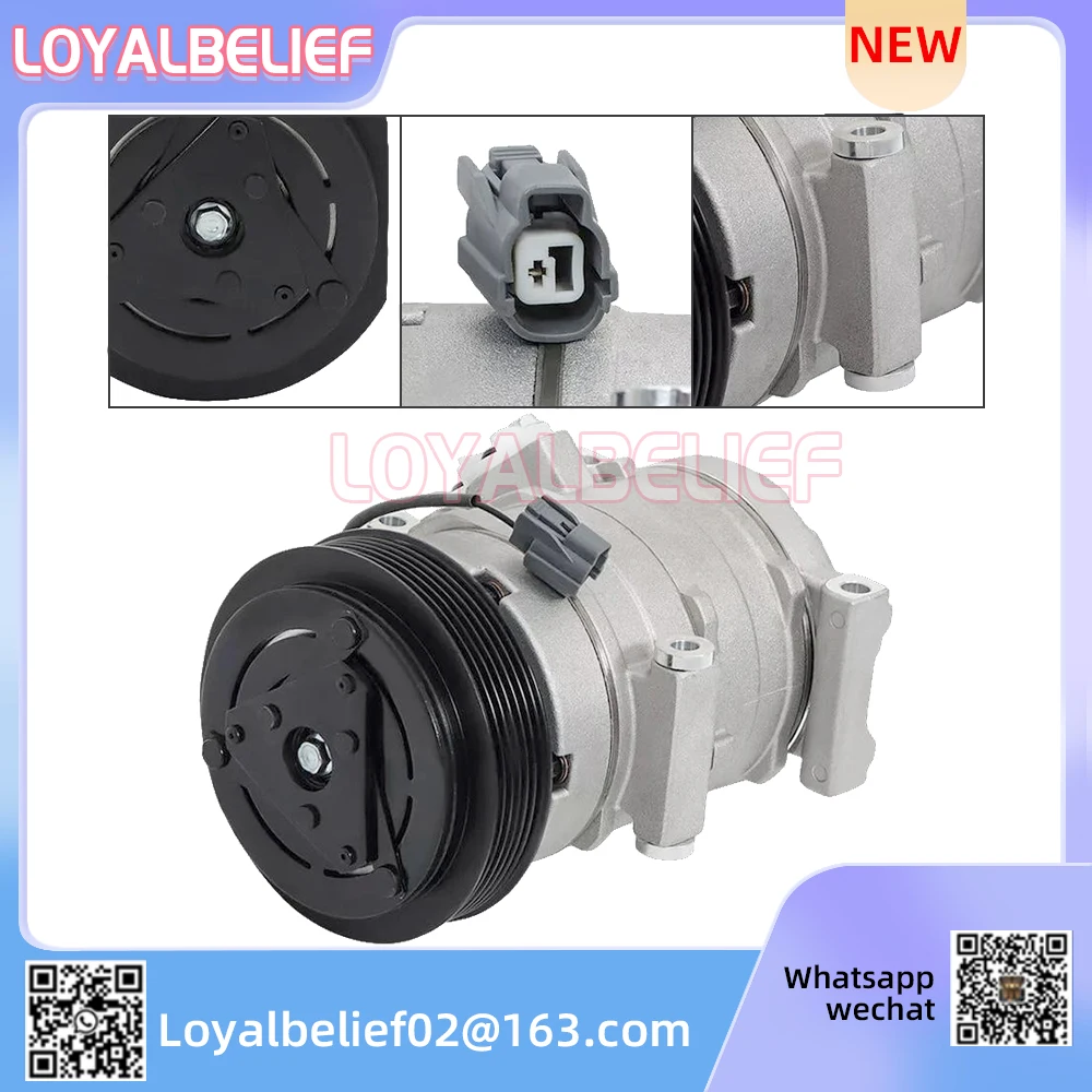 

Компрессор переменного тока для Acura TL MDX Honda Odyssey Accord 2003-2007 3.0L V6 GAS 01-10131 98307 6512102 38810RCAA01 38810RDAA01