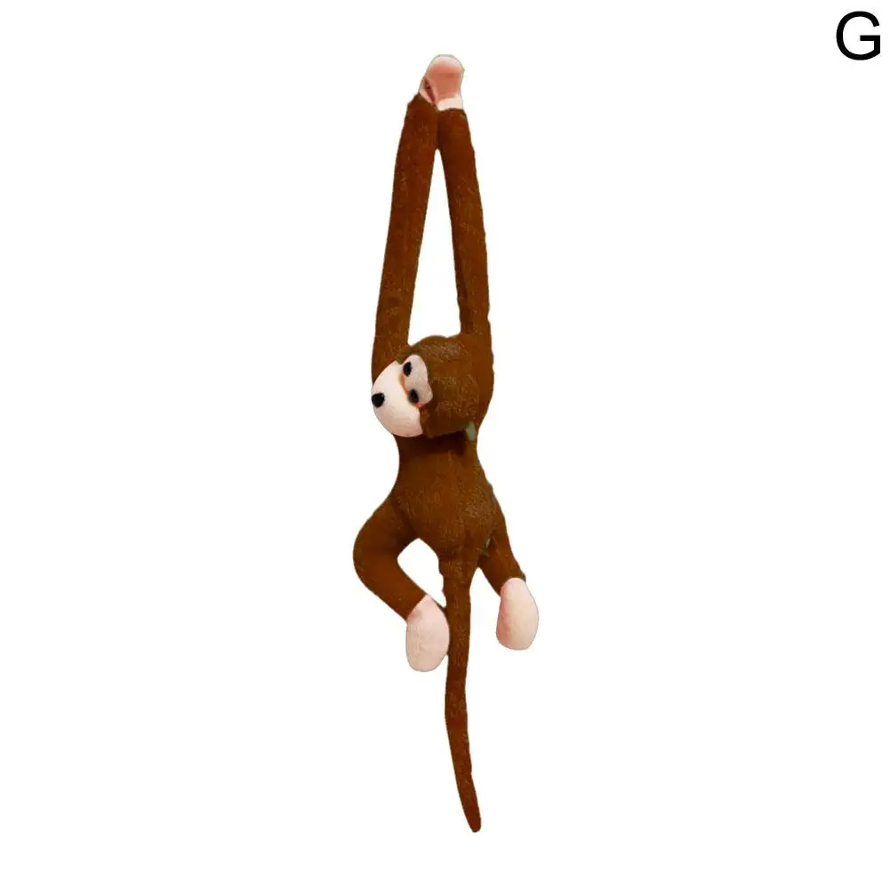60CM Lange Arm Affe Plüsch Geschenk Anti-kollision Banana Affe Vorhang Riemen Affe Geschenk Gefüllte Geschenk Geburtstag hochzeit Party Decor – Detail 14