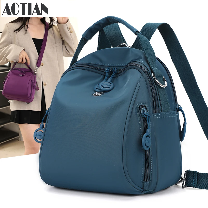 AOTIAN brand Women Backpack For Teenager Oxford Rucksack Multifunction Female Backpack Shoulder Bag Travel Daypacks 2024 New