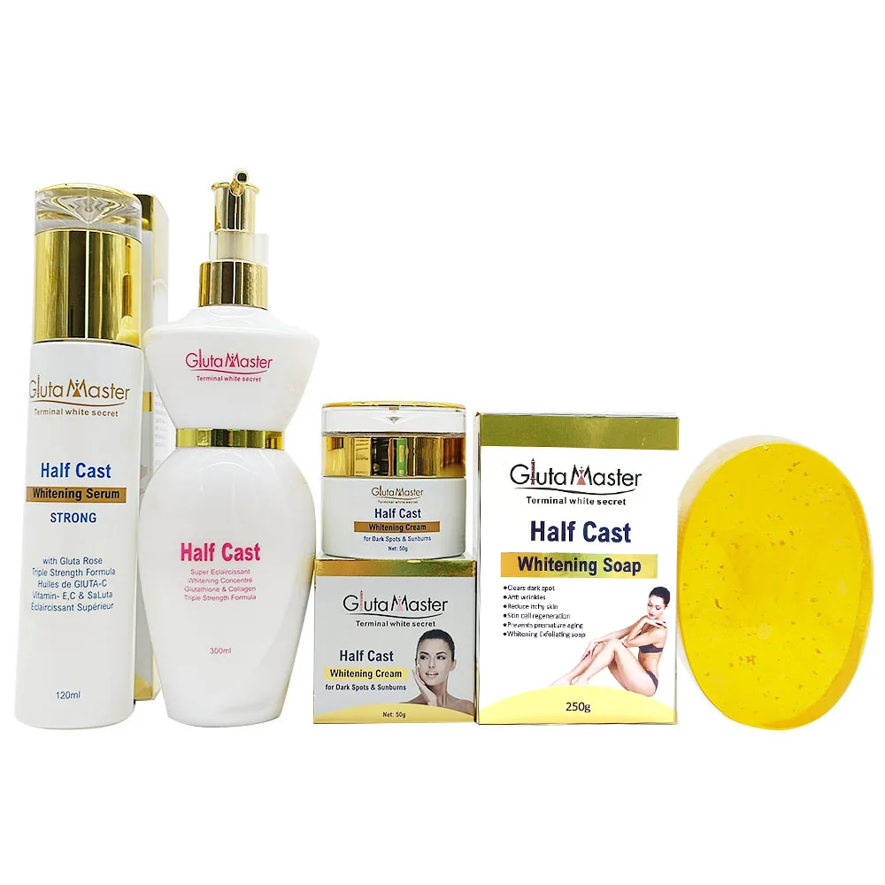 Gluta Master Half Cast Glutathion Female Skin Care Set Whitening to Remove Melanin for Clearer and Brighter Skin Care Product