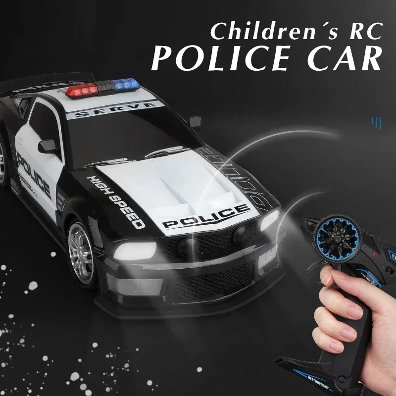 RC Racing Car for Kids, Mustang Car, Presente Sem Fio, Alta Velocidade, Drift Charging, Modelo, 1:12