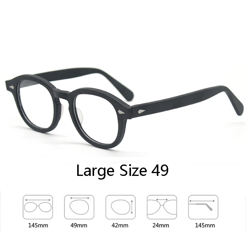 Johnny Depp Style Acetate Spectacle Frame