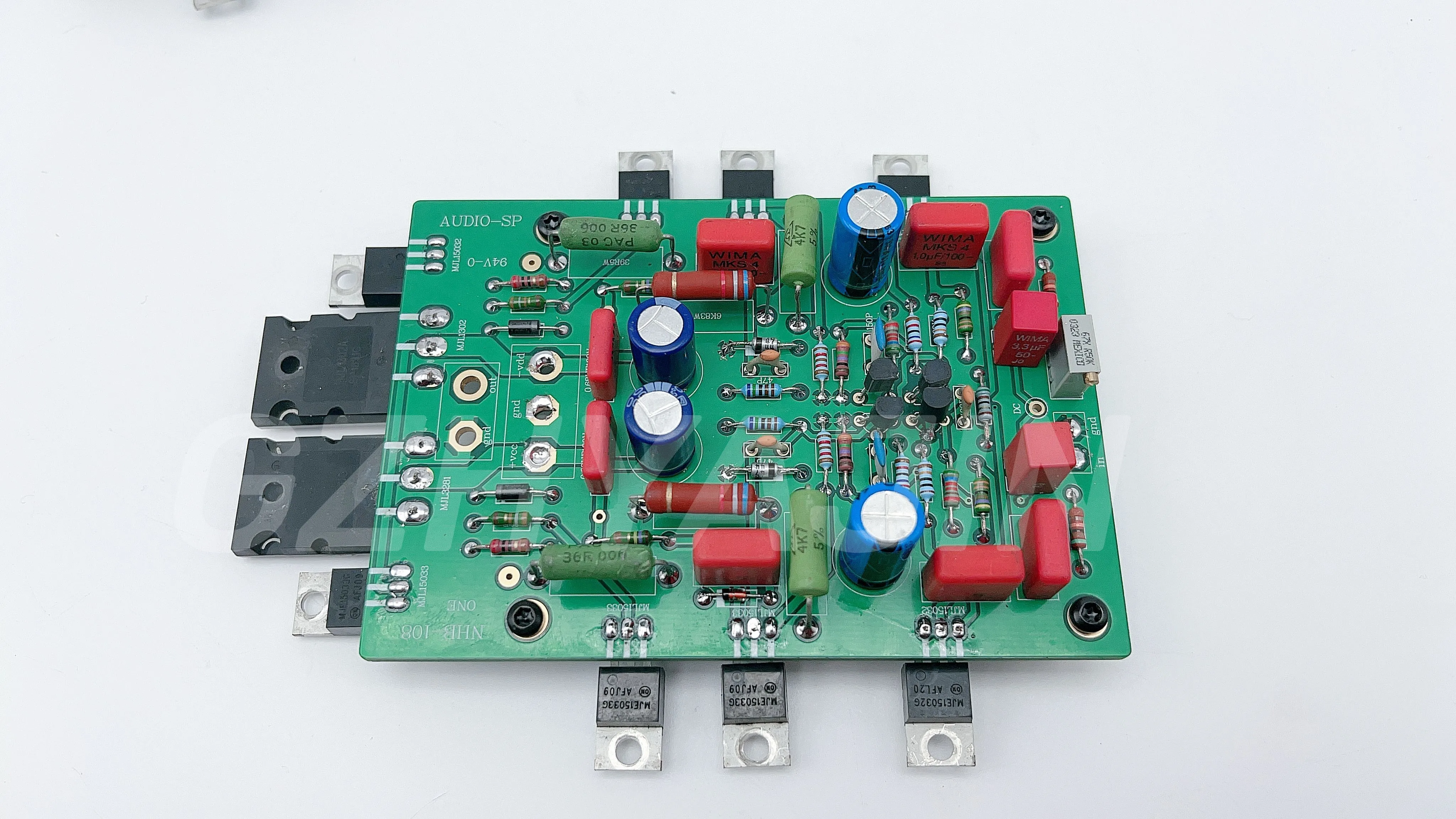 A Pair Luxury Power Amplifier Board AUDIO Imitation DarTZeel NHB-108 Power Amplifier Circuit Board