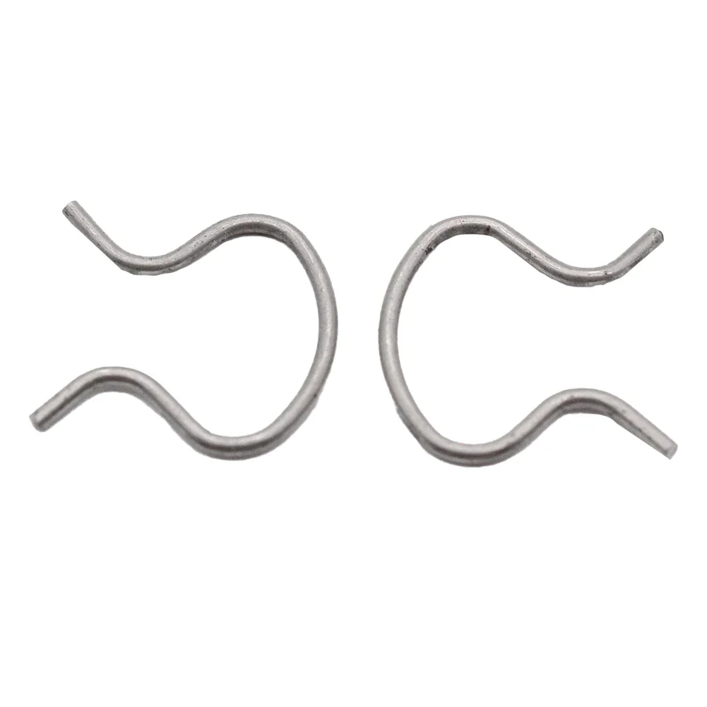 Replacement 2Pcs Window Winder Handle Clips For Fiat Car Door 4138439 11100222 Metal Parts Built For Long Term Use