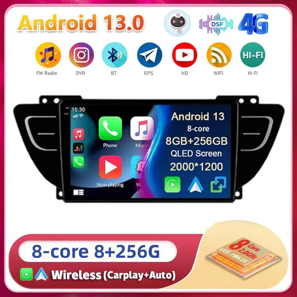 

Android 13 Carplay Auto WIFI+4G For Geely Atlas NL-3 2016 2017 2018 2019 2020 Multimedia Car Radio Player Stereo Head Unit 2din