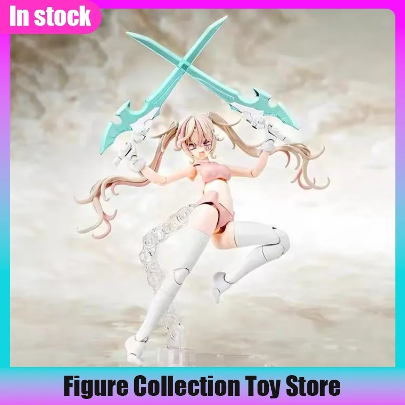 Kotobukiya KP868 Megami Device Desire Maiden Raider Sugar Glaze Plastic Model Kit, Mecha Girl Assembly Model With Original Box