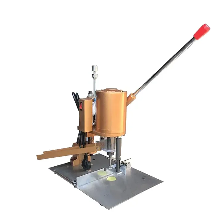 Single Head Hand Punching Machine, Paper Leather Nonwovens Drilling Machine Different Sizes Of manual Card Punching Machines Ele