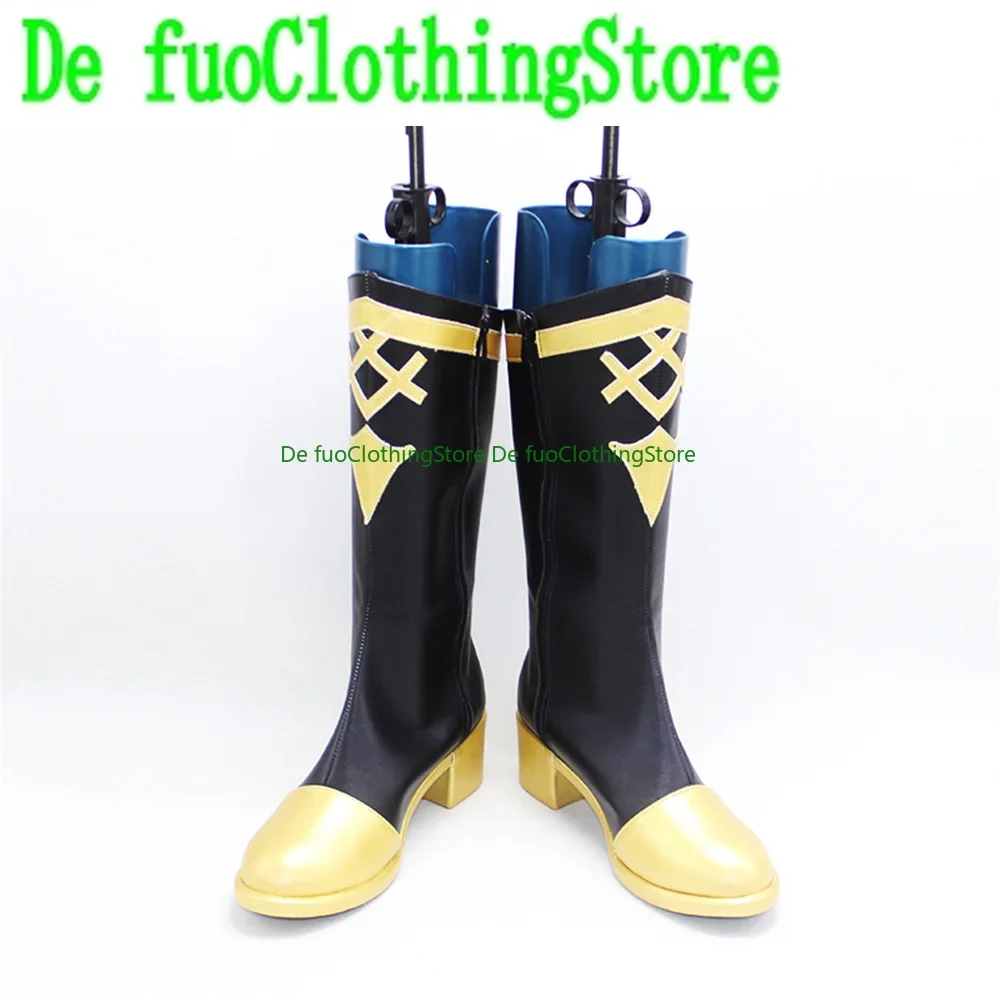 

Ансамбль Звезд Рыцари Ран Нагиса Томоэ Хиёри Обувь для косплея Сапоги Игры Аниме Хэллоуин DefuoClothing Магазин обуви
