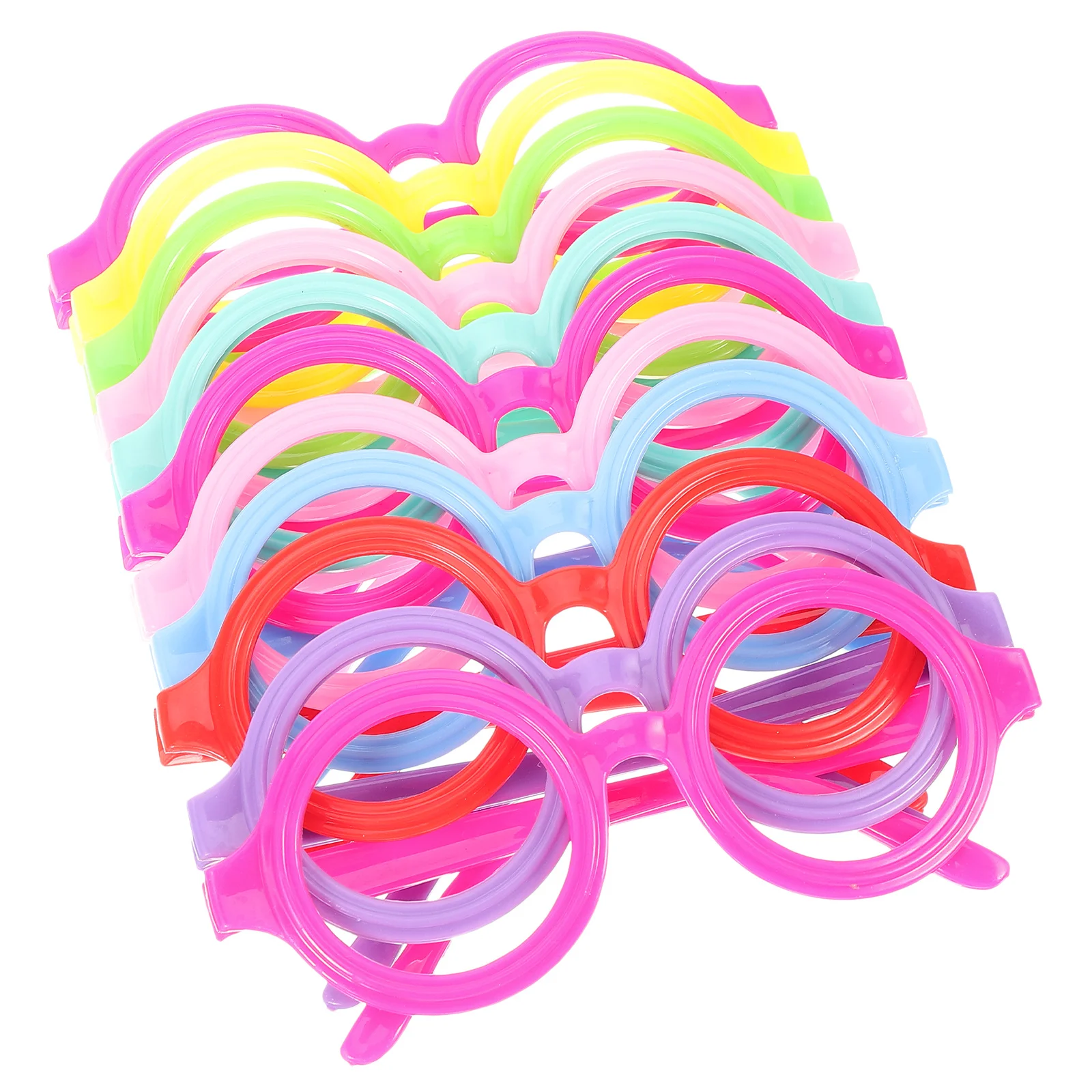 

24Pcs Kids Glasses Frame No Lens Style Spectacles Accessory Party Favors Wizard Themed Birthday Halloween