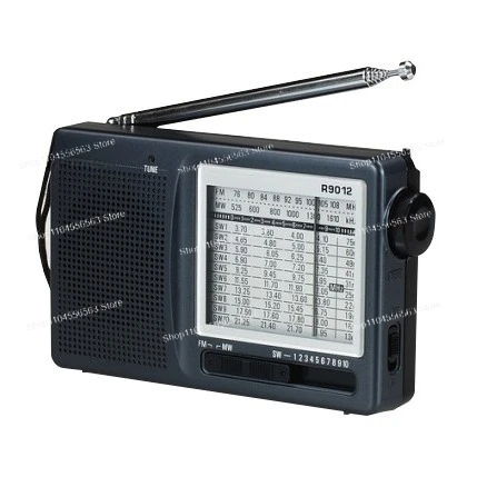 Senior Radio Full Band Portable FM R-9012 Radio