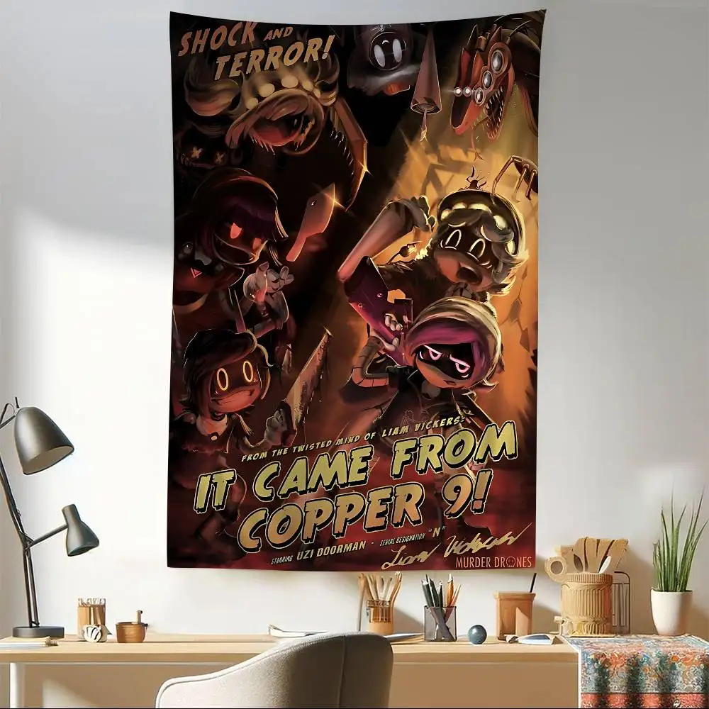 M-Murder D-Drones Hippie Wall Hanging Tapestries Bohemian Wall Tapestries Mandala INS Home Decor