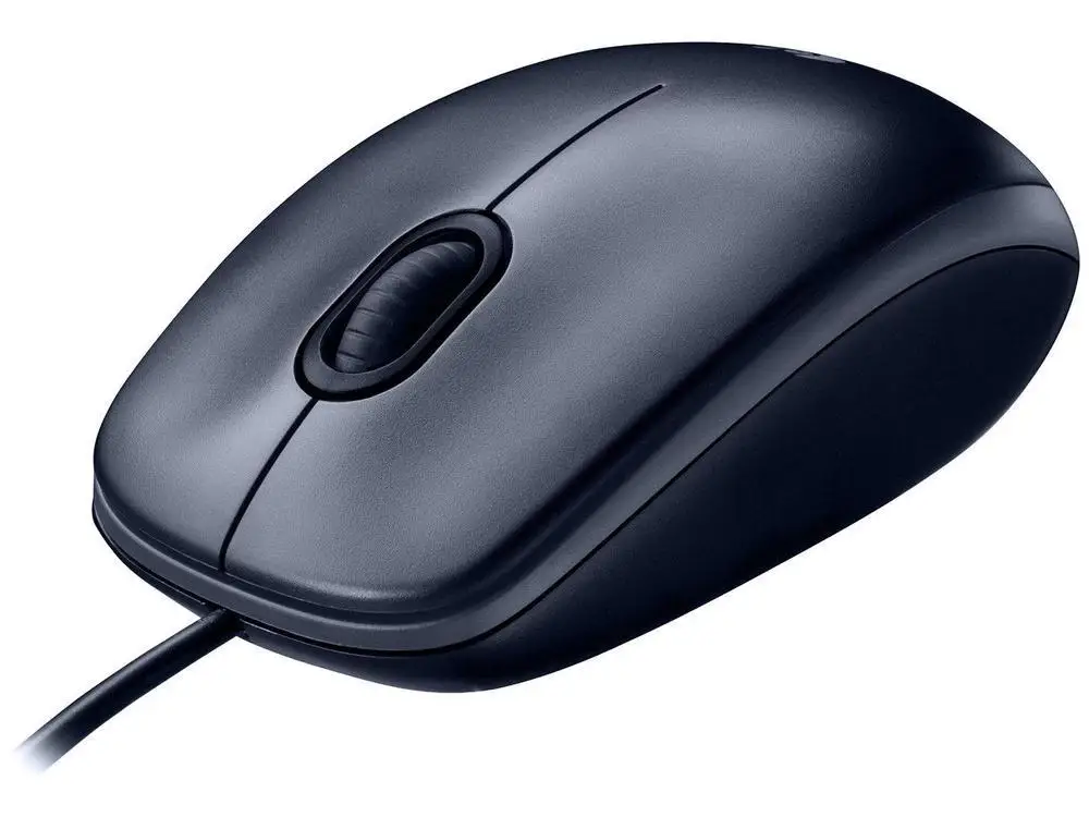 Mouse Logitech Laser 1000DPI 2 Buttons M100 Black