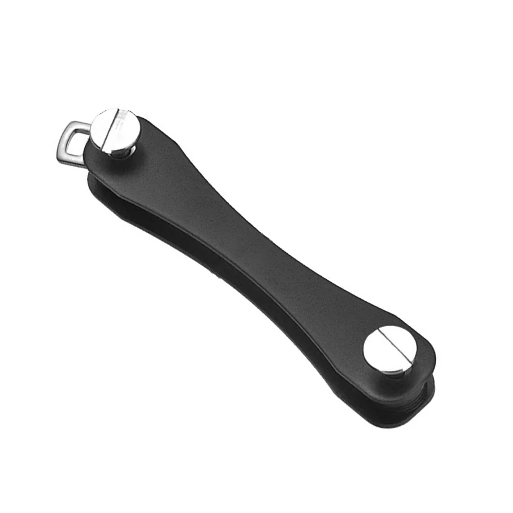 คลิปกุญแจโลหะขนาดกะทัดรัดพวงกุญแจพวงกุญแจ Key Organizer Gadget กล่องเก็บขายร้อน