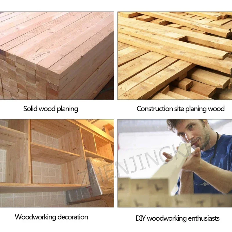 1850w 220v multifunktion ale elektrische Hobel Holz bearbeitung Elektro werkzeug nach Hause einseitige voll automatische Desktop-Maschinen Holz Hobel