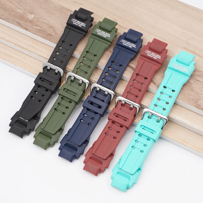 PU Band Watch Strap For Casio G-shock GW-4000 GA-1000 GW-A1000 GW-A1100 G-1400 Watchband Bracelet Belt Watch Accessories