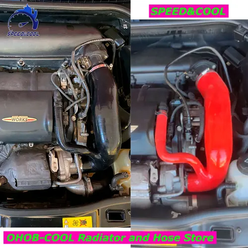 Velocidad y refrigeración para Mini COOPER S Countryman N18 1,6 T motor de gasolina R56 R57 R60 FMINL tubo de manguera Intel de entrada de silicona
