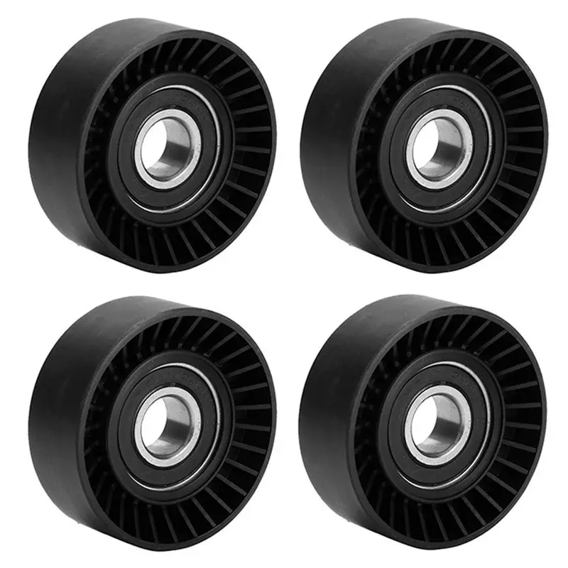 Better-4X Fan Belt Tensioner Pulley V Ribbed Idler For BMW E46 E39 E38 E36 E53 11281433571