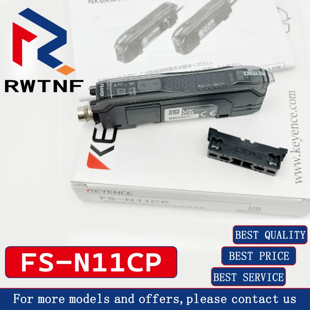 Brandneuer Original KEYENCE FS-N11CP PNP digitaler Glasfaserverstärkersensor
