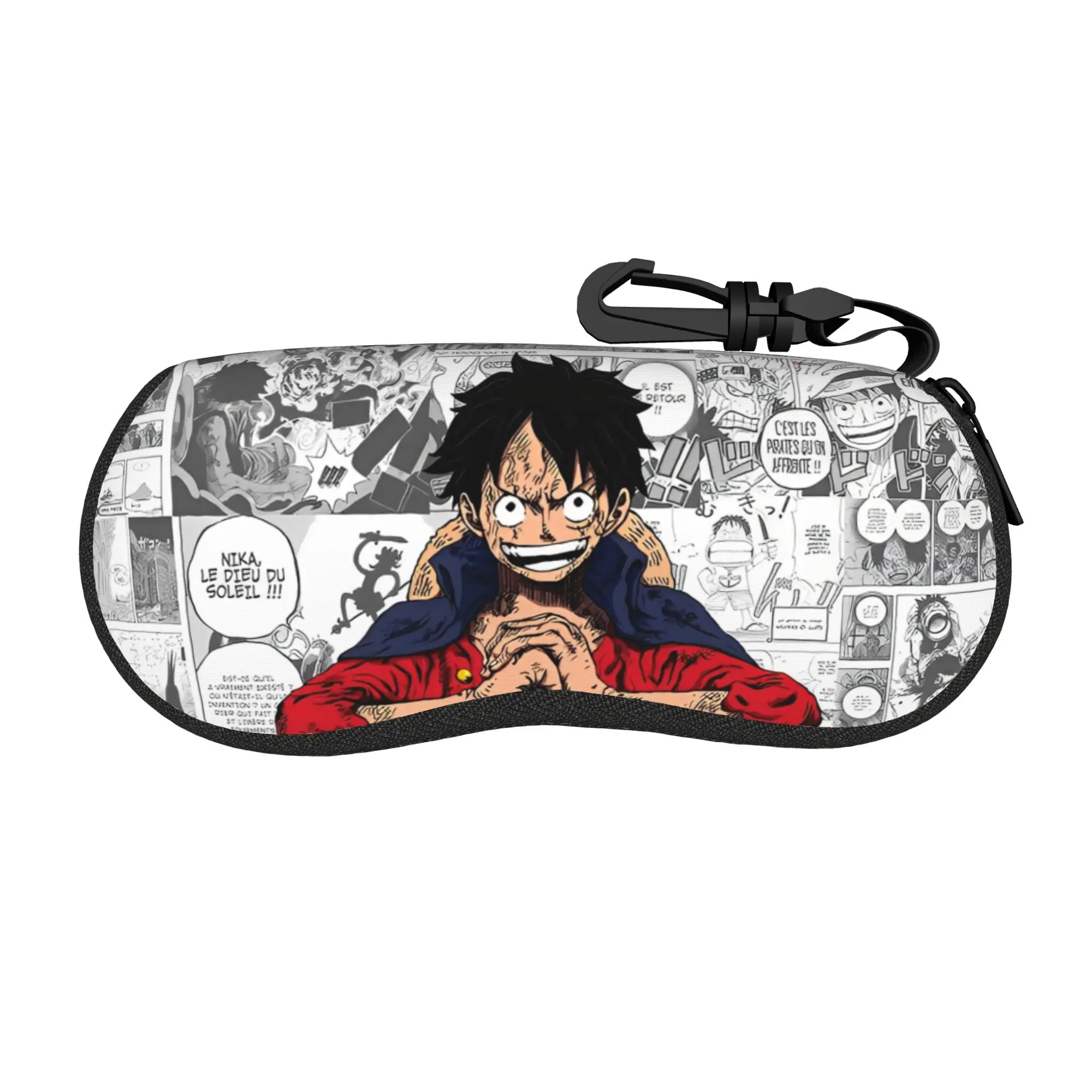 One Piece Glasses Case Men Women Printing Box Luffy Anime Glasses
