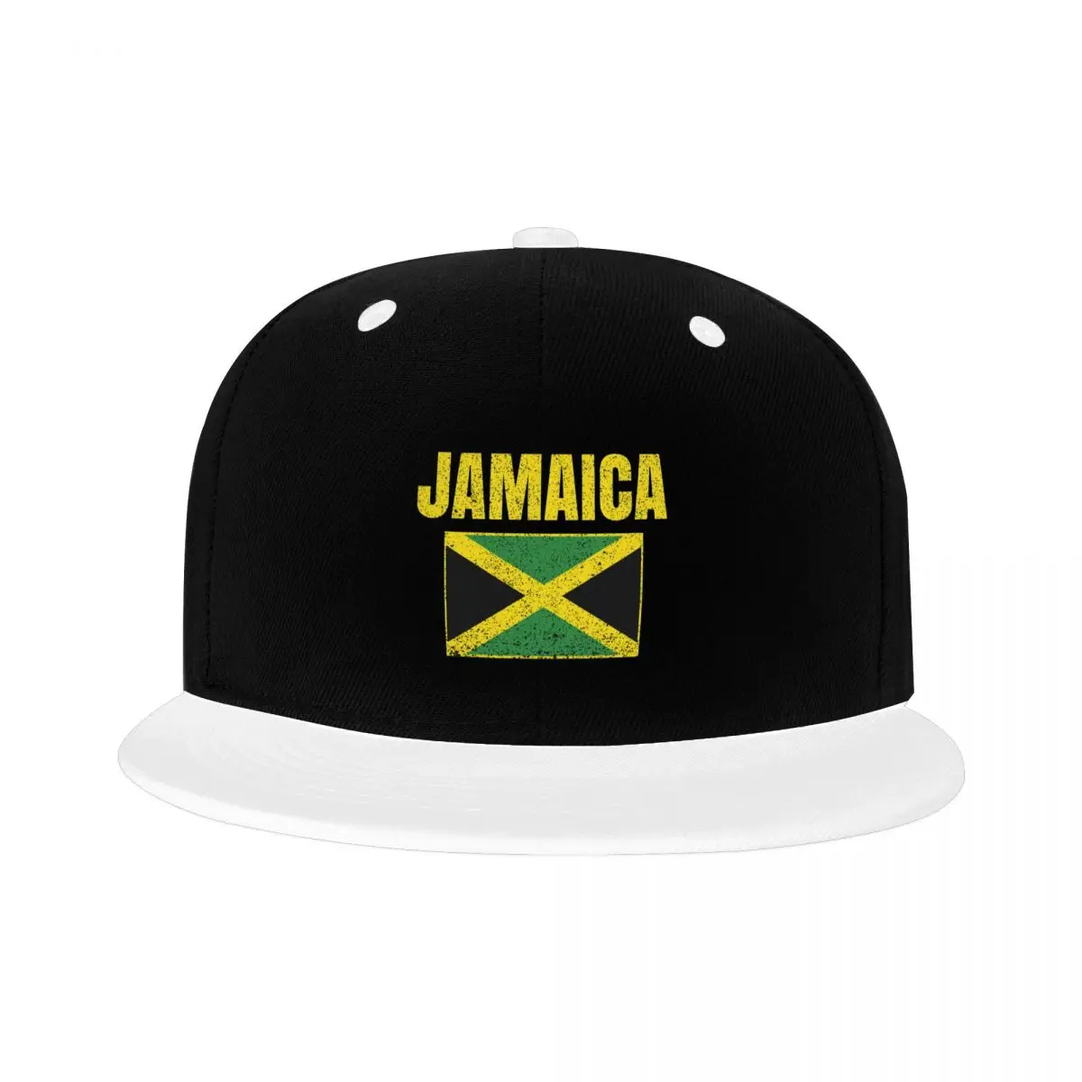 Jamaica Country Jamaican Flag Baseball Caps Adjustable Flat Hip Hop Hats