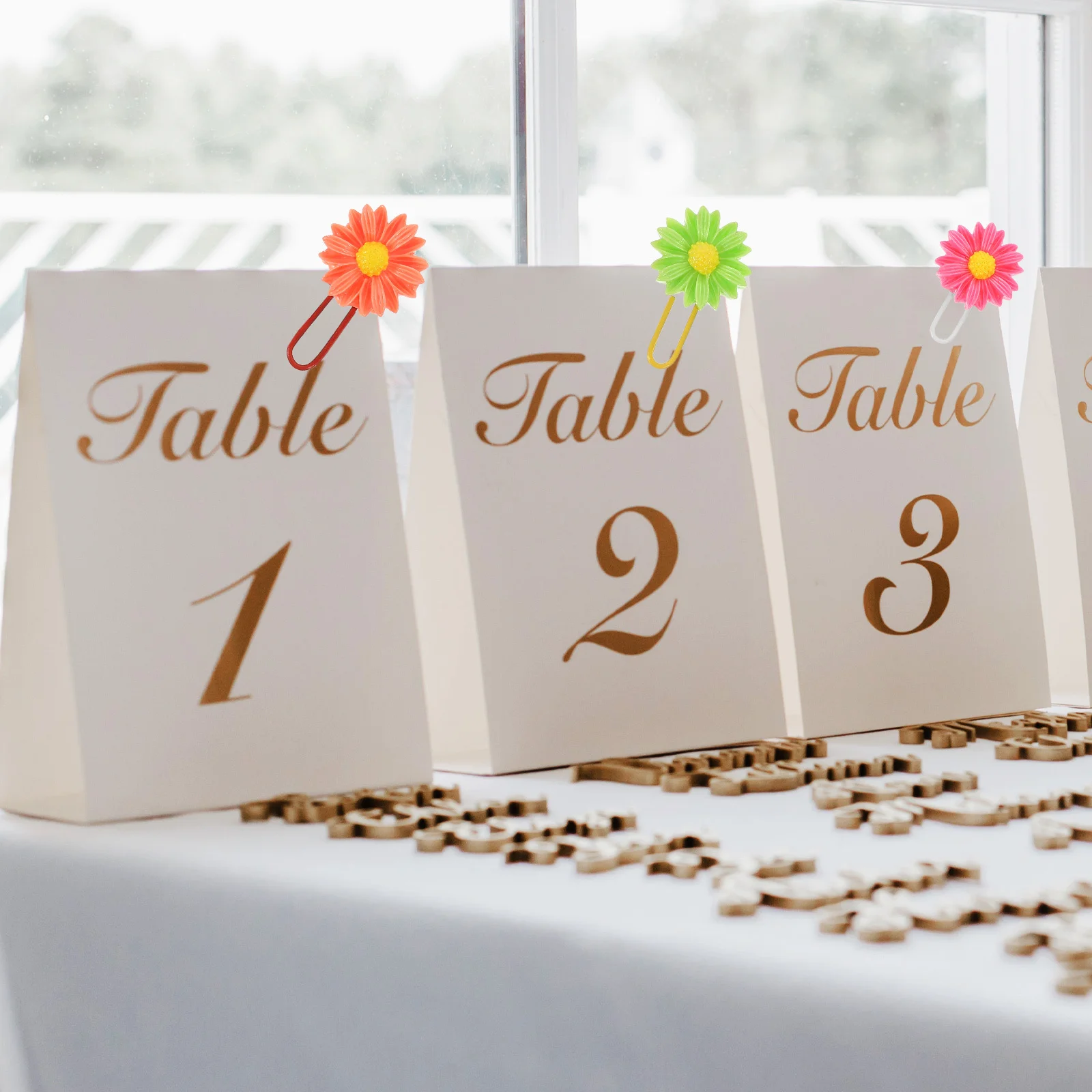 

12Pcs Flower Paperclips Bookmark Marking Cute Decorative Metal Clips for Books Scrapbooks Notes Tickets Photos Business Cards