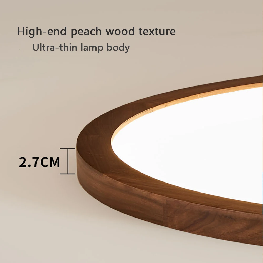 Ultra-thin Ceiling Light Full Spectrum Eye protection Three Color Stepless Remote Intelligent Dimming Living Room Bedroom Light