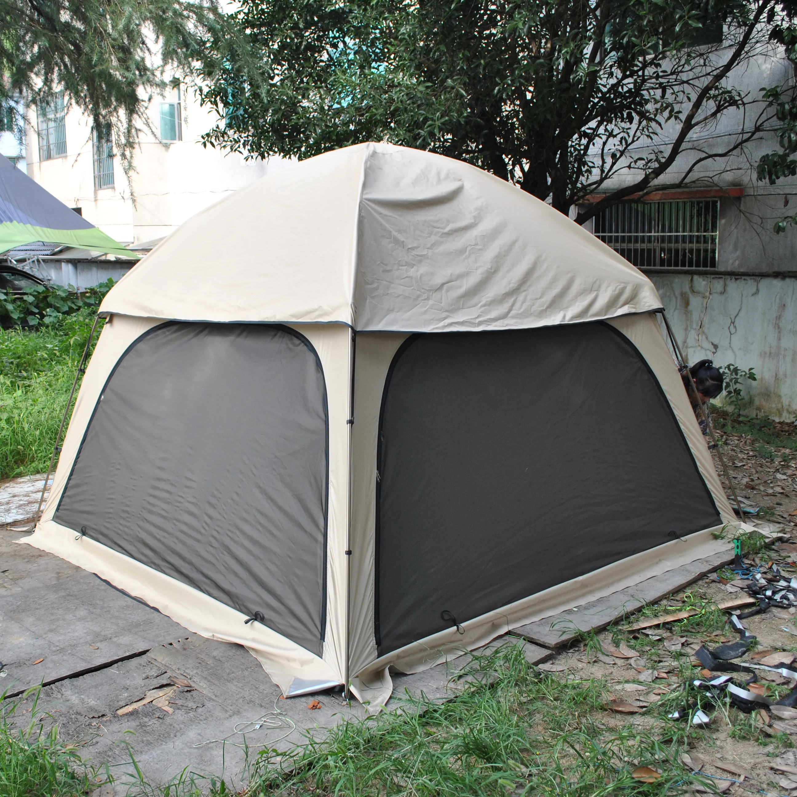 Imagem -02 - Tenda Cúpula de Luxo para a Família Tenda Glamping Pessoa Tenda Grande Pessoa Tenda Pessoa de Alta Qualidade