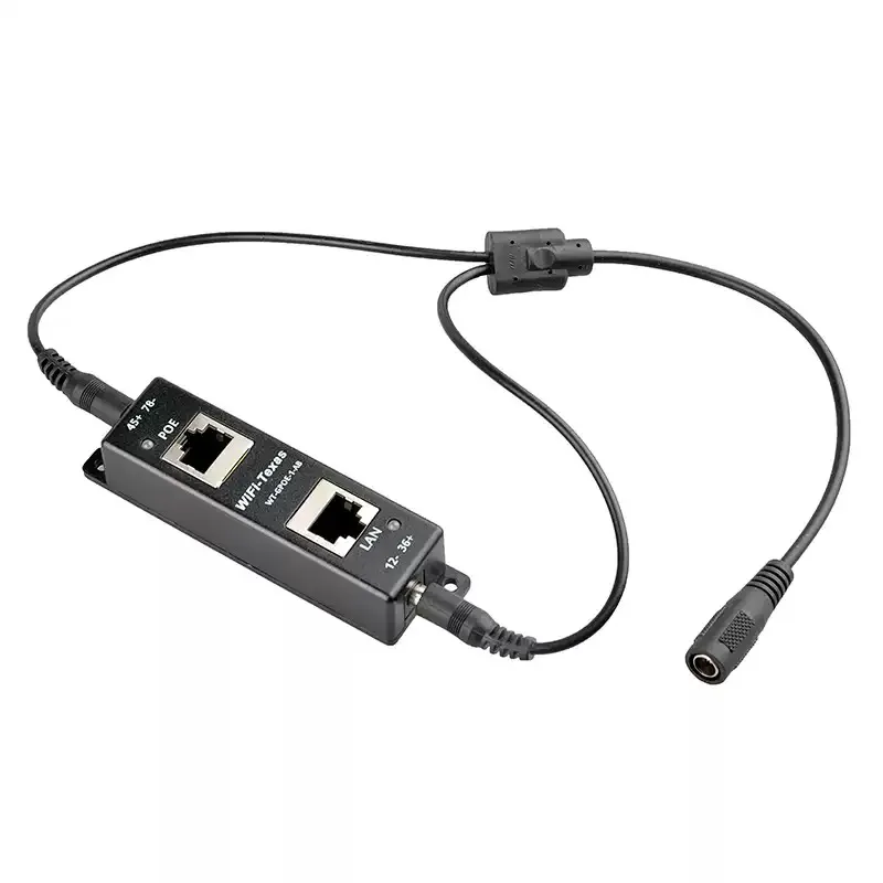 Universe Grocery Store  1-Port Gigabit POE Mid-span A. B Mode Ethernet Power Injector