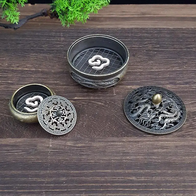 Incense Holder Grid Base Stainless Steel Heat Resistant Fireproof Household Decor Accessory No Burner Included