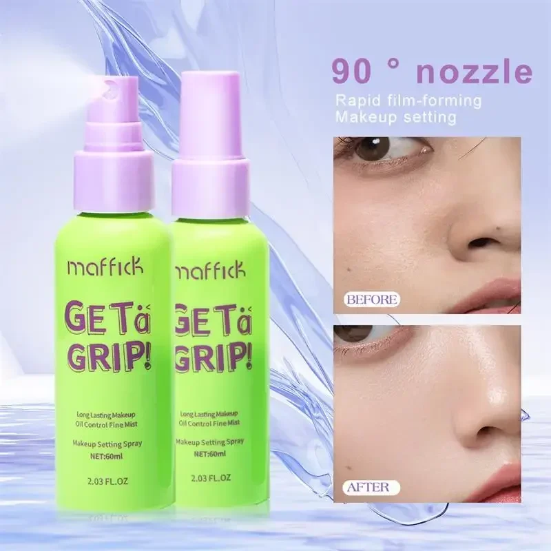 60ml Makeup Spray Face Primer Foundation Base Fixer Fix Lasting Waterproof Foundation Long Lasting Make Up Hydrate Spray Y1h4