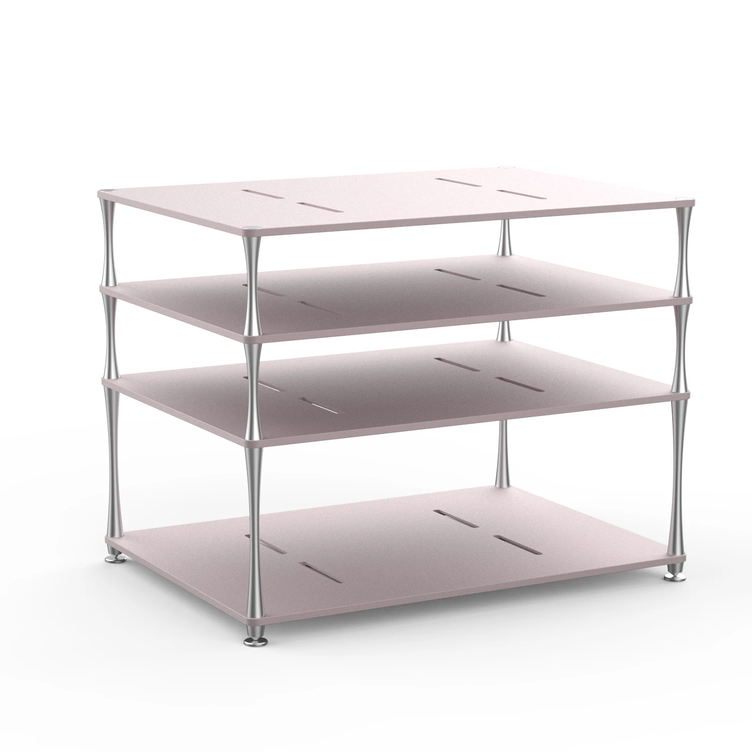 DD ddHiFi HS550 HiFi Display Stand for Desktop DAC Amp, Warm Gray, Cool Gray, Pinkish Gray, Anodized Silver and Sand Black