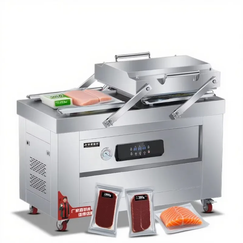

Commercial Electric Automatic Vacuum Packaging Machine for Frozen Food Chemical & Pouch/ Packaging