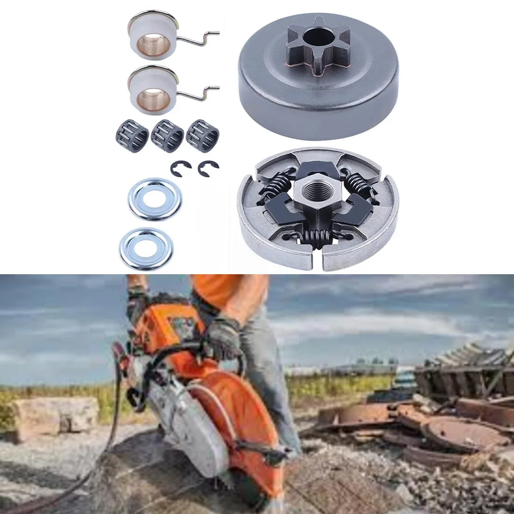 Clutch Assembly Kit Featuring Clutch Drum Sprocket Cover Needle Roller Bearing and Spark for MS171 MS181 MS211 Series
