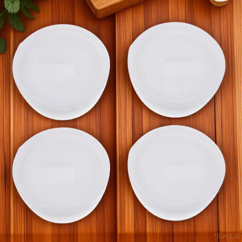4Pair Plastic Toilet Bolt Cover Universal Closestool Bolt Installation Accessories Economical Replacement Caps