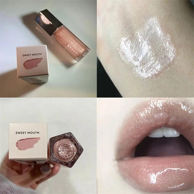 FENTY BEAUTY بلسم الشفاه أحمر الشفاه طويل الأمد بريق بلينغ ترطيب الشفاه سمنة تغذي ماكياج الشفاه العناية لمعان مستحضرات التجميل هدية
