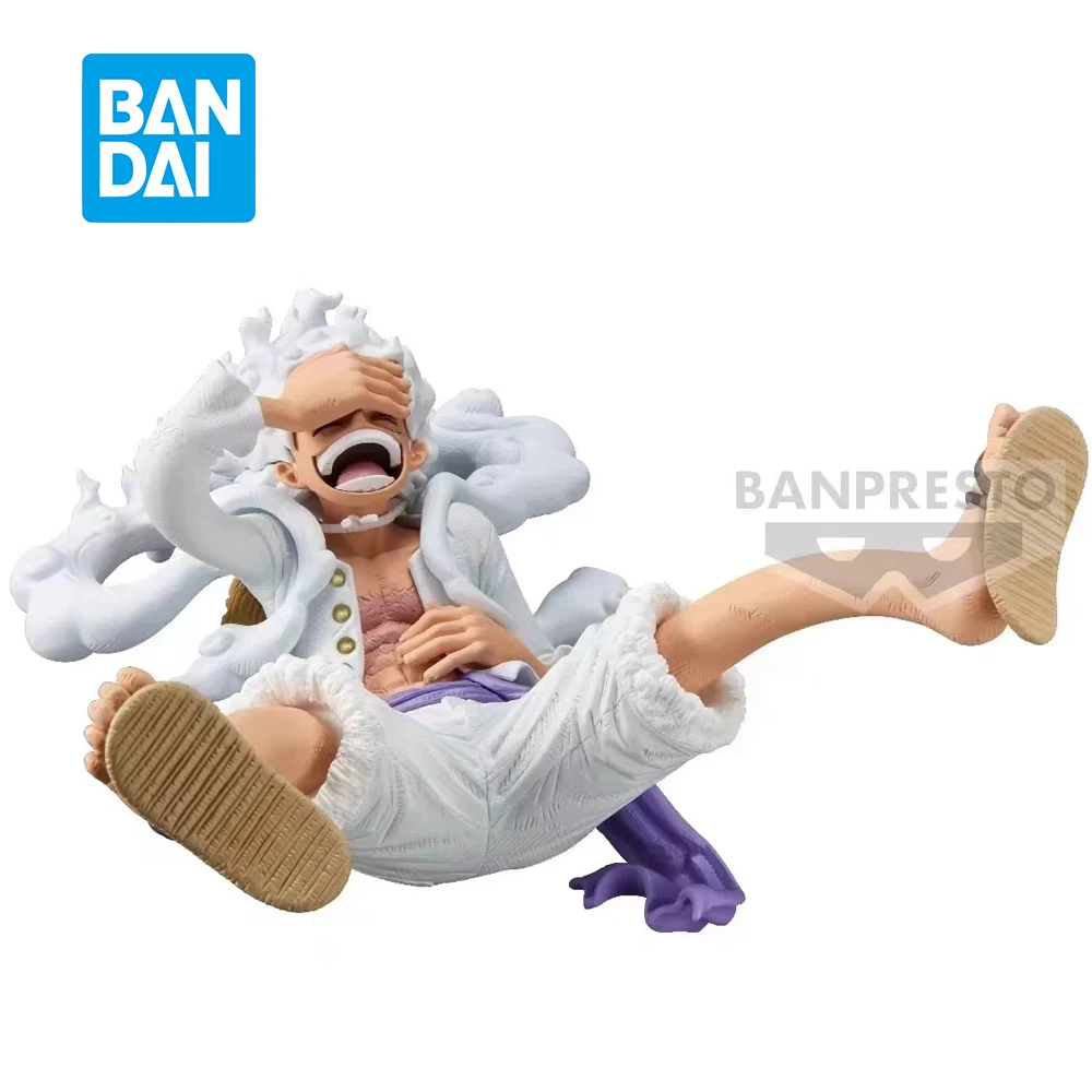 

IN Stock Banpresto King of Artist One Piece Monkey D. Luffy Gear 5 Original Genuine Anime Figure Pvc Model Collectible Toys 13Cm