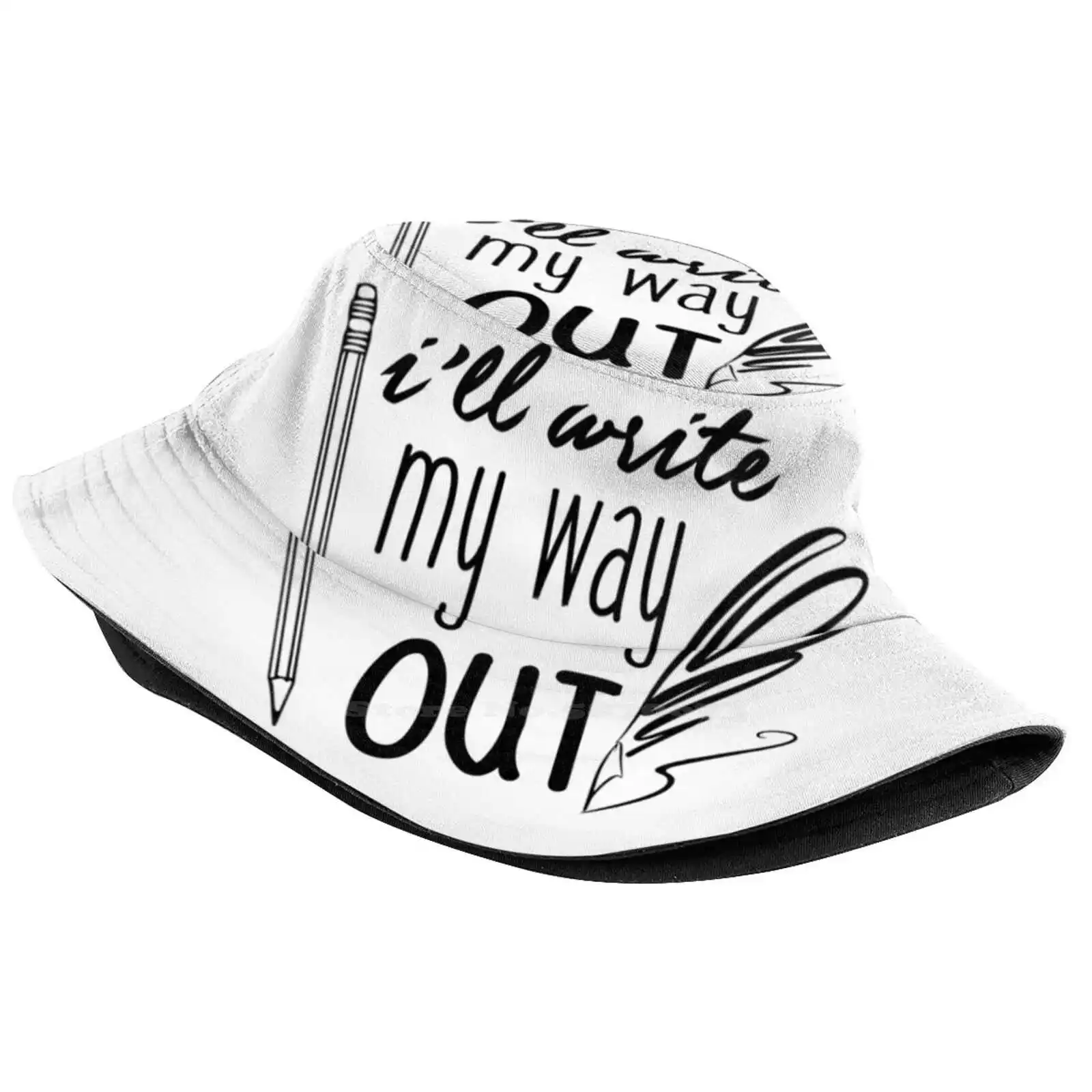 I'll Write My Way Out Outdoor Sun Fishing Panama Hats Broadway Musical